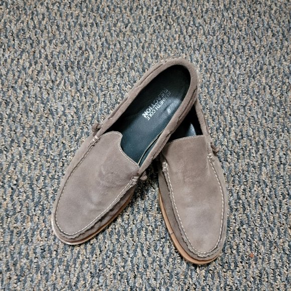 Kenneth Cole Reaction Drifting Men's Suede Loafers Size 10 - Picture 7 of 15